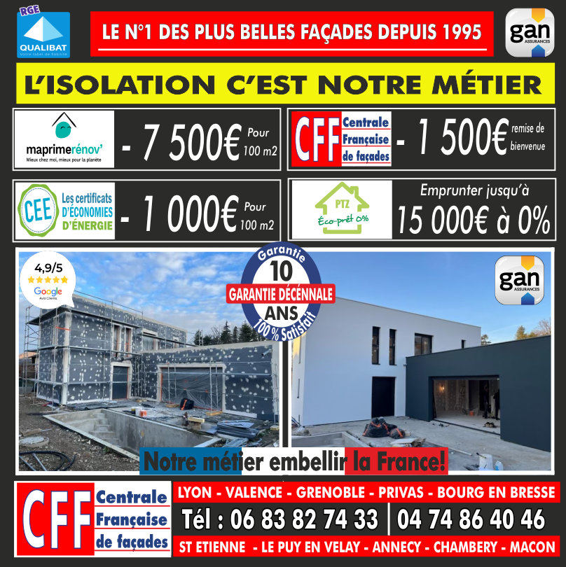 isolation par l'extérieur